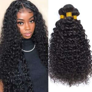 4 Bundles 10A Curly Hair V678