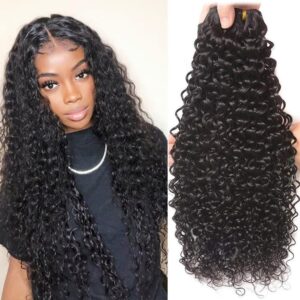 3 Bundles of 10A Unprocessed Human Hair Jerry Curly CD736