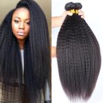 4 Bundles of Kinky Straight Hair Unprocessed 9A CD67G